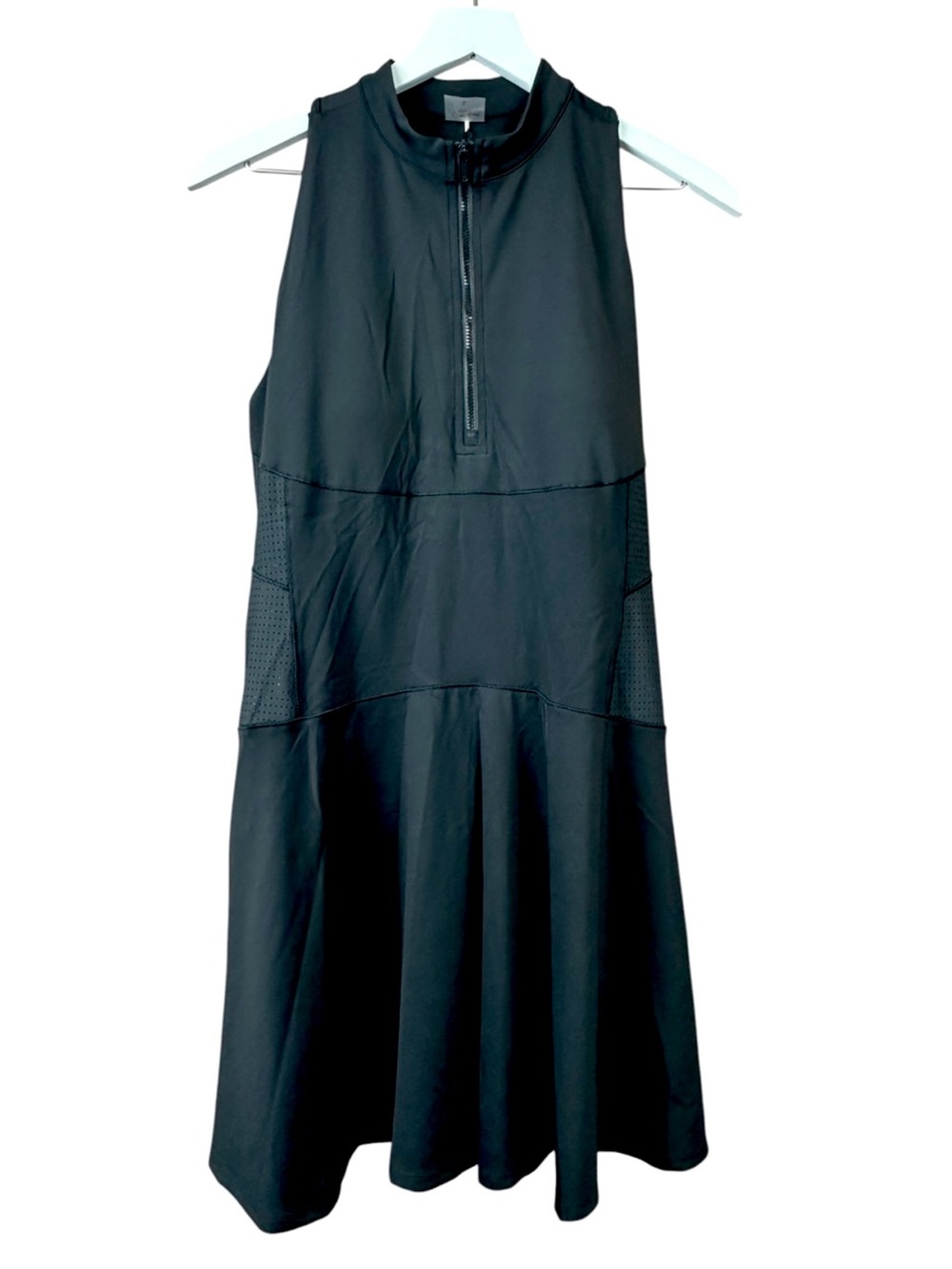 Calia by Carrie Underwood Powermove Black Court Dress Women Sz L Nwt